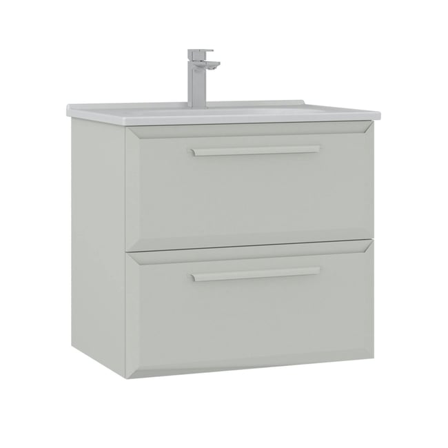 Meuble vasque 65 cm 2 tiroirs NEREE - PIER IMPORT