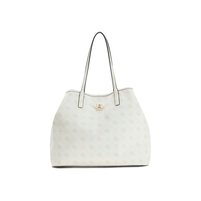 Sac Tote Avec Logo Emelie blanc <span itemprop=
