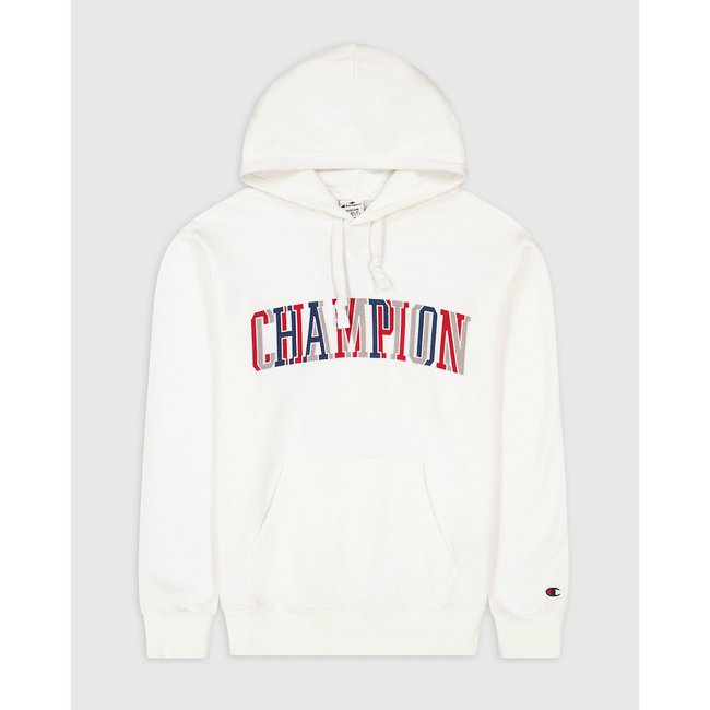 Bookstore cotton mix hoodie white Champion La Redoute
