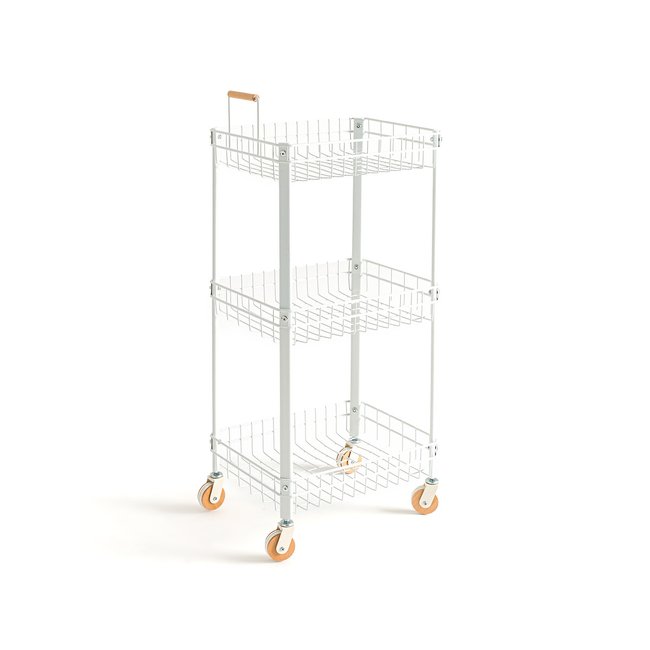 Carrello con ruote, Varley bianco SO'HOME