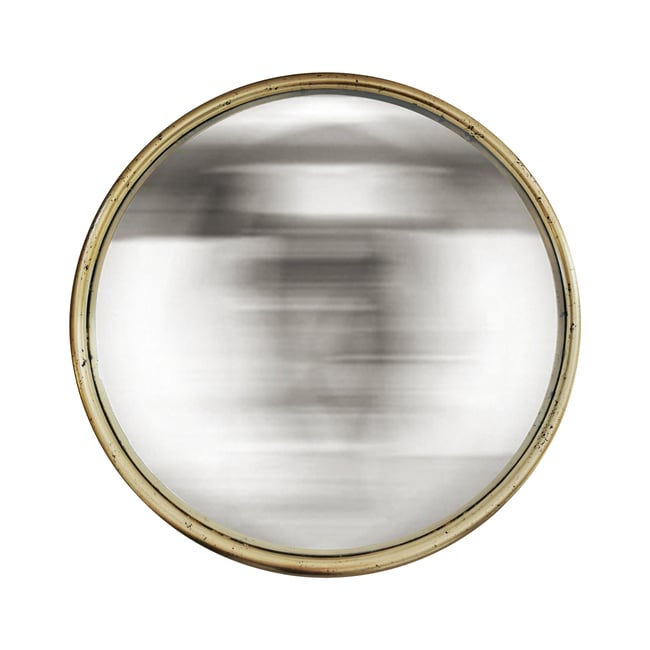 Miroir rond convexe bords fins 80 cm - EMDE
