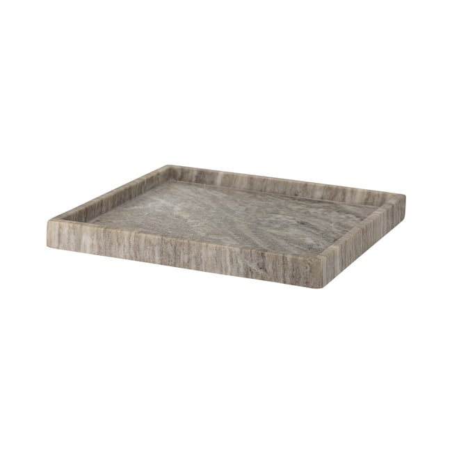 Plateau en marbre MAJSA Couleur marron <span itemprop=