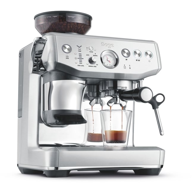Machine à expresso impress SES876BSS4EEU1 argent / métallique <span itemprop=