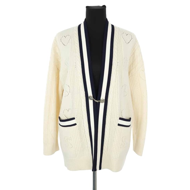 Cardigan - Très Bon État ecru <span itemprop=