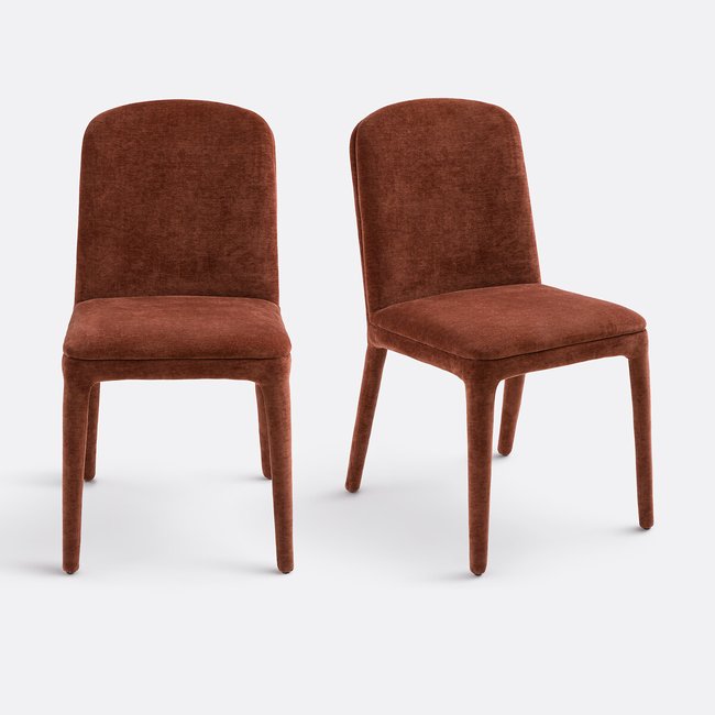 Lot de 2 chaises gainées tissu, Wilga - LA REDOUTE INTERIEURS