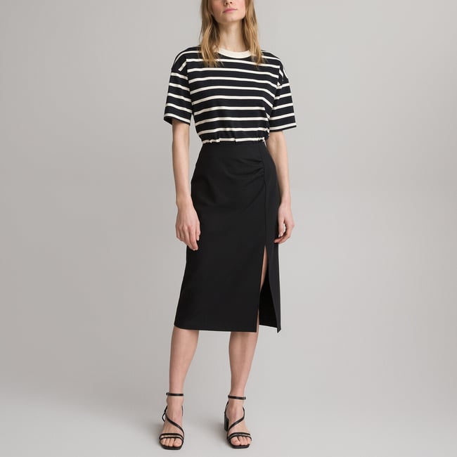Jupe Mi-longue En Tulle Noir à Pois - Marque Mademoiselle R (La Redoute) - Taille 34/36/38