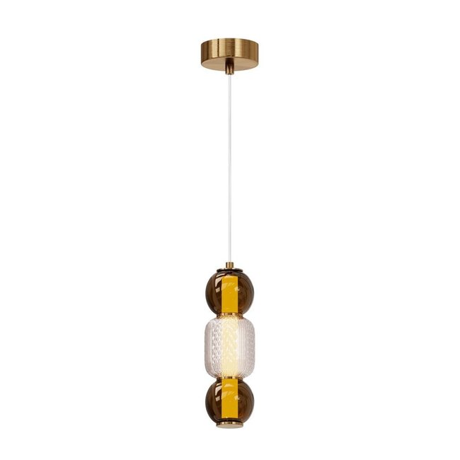 Suspension DROP Couleur laiton or dore <span itemprop=