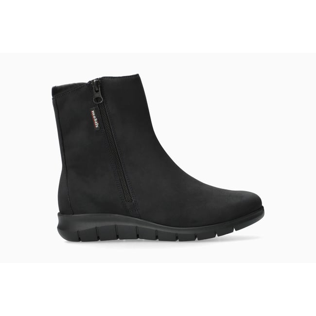 Bottines en cuir IRYS bleu 5140 <span itemprop=