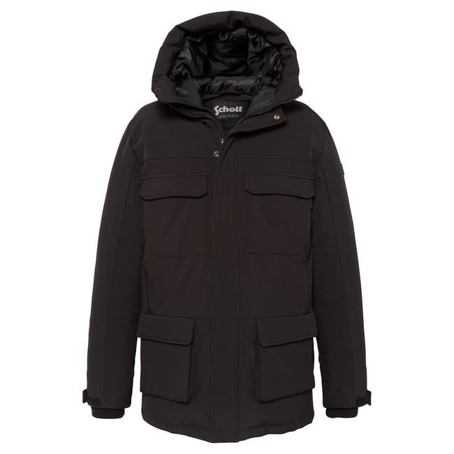 Parka chaude, rembourrée, STANLEY noir <span itemprop=
