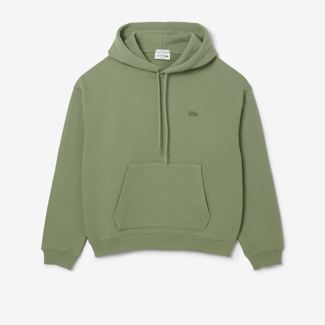 Felpa con cappuccio e logo ton sur ton - LACOSTE
