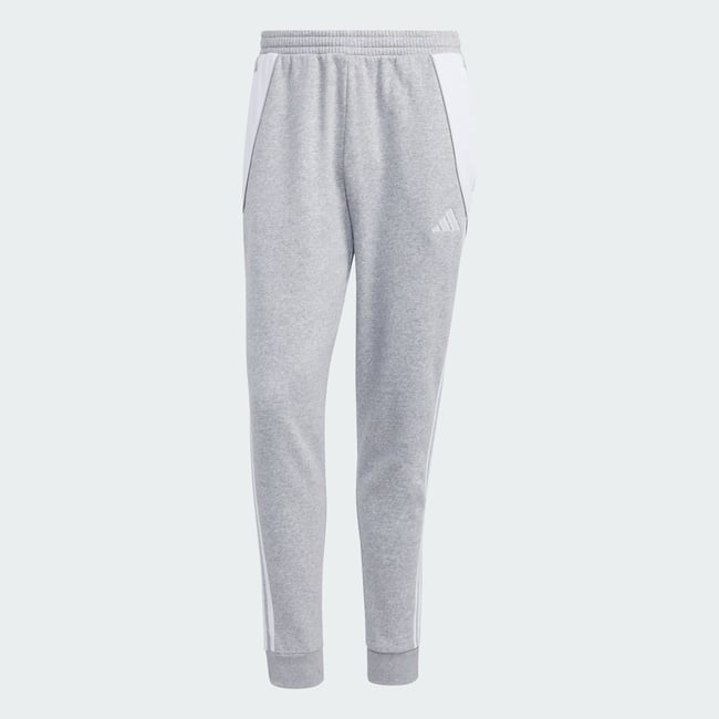 Pantalon de survêtement Tiro 24 medium grey heather / white <span itemprop=