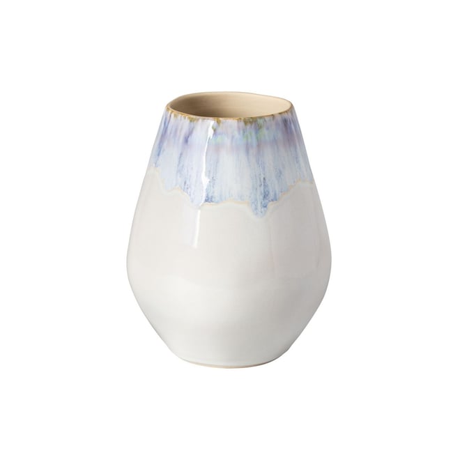 Vase uf En Grès, Brisa Couleur bleu rivière <span itemprop=