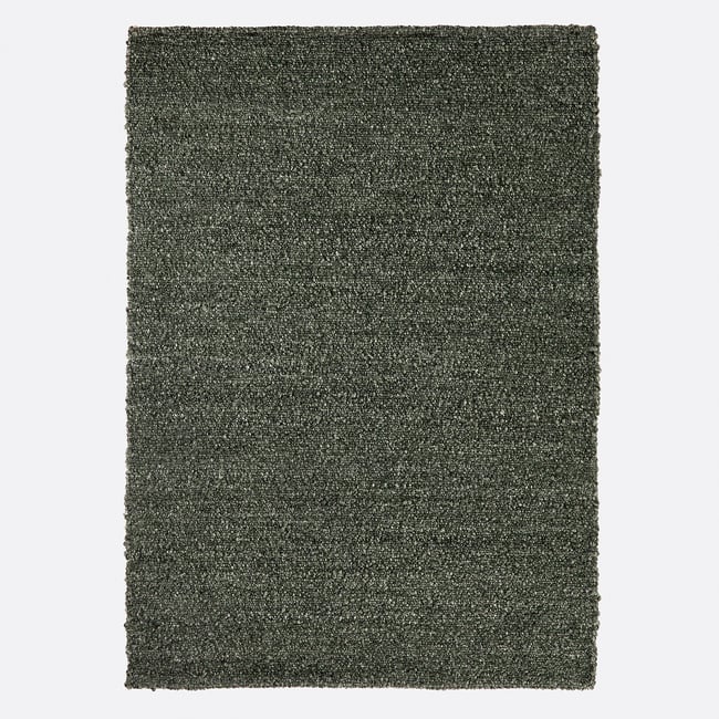 Tapis effet tricot, Hamea Couleur vert <span itemprop=