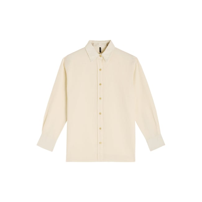 Chemise LIN ANTIK beige <span itemprop=