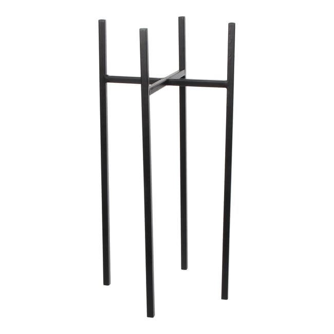 Support pour plantes H55 cm ASCOT Couleur noir <span itemprop=