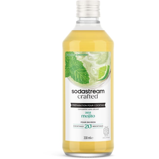 Concentré mixer saveur Mojito sans alcool 330mL - SODASTREAM
