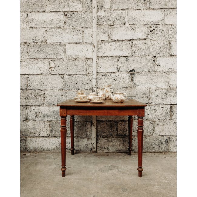 Table à manger en bois Romy N°235 - Bon état Couleur bois <span itemprop=