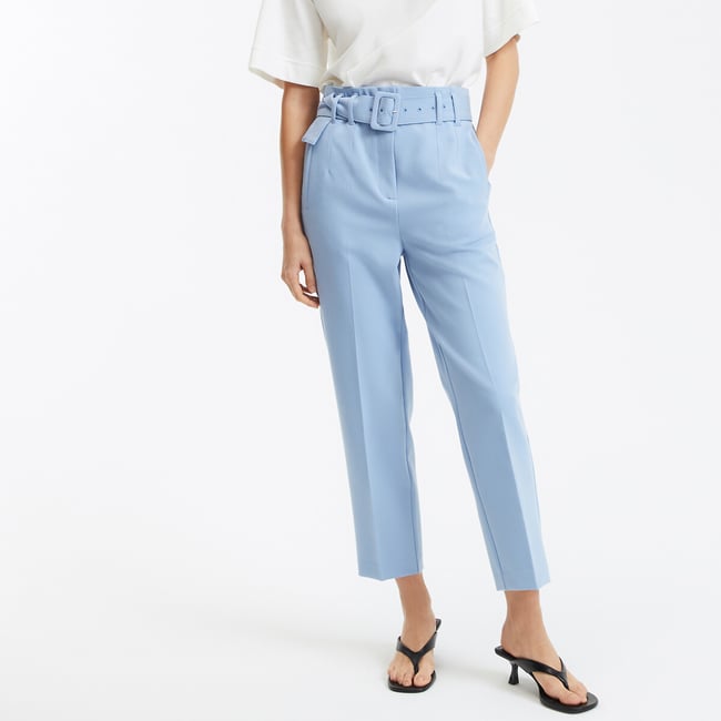 Pantalon cigarette, avec ceinture  - LA REDOUTE COLLECTIONS
