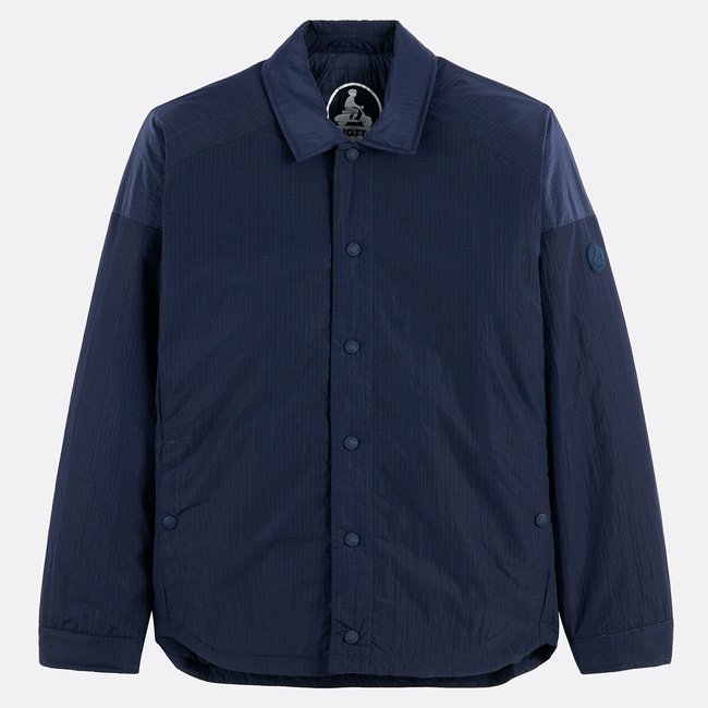 Leichte Jacke mit Hemdkragen marine <span itemprop=