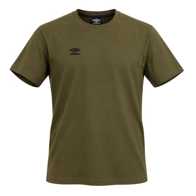 Tee shirt coton kaki <span itemprop=