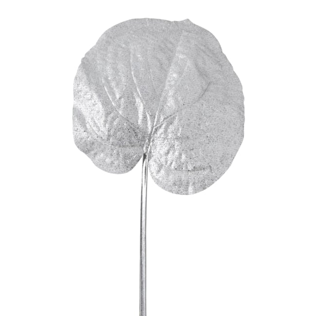 Feuille métallique artificielle H58 Couleur argenté <span itemprop=