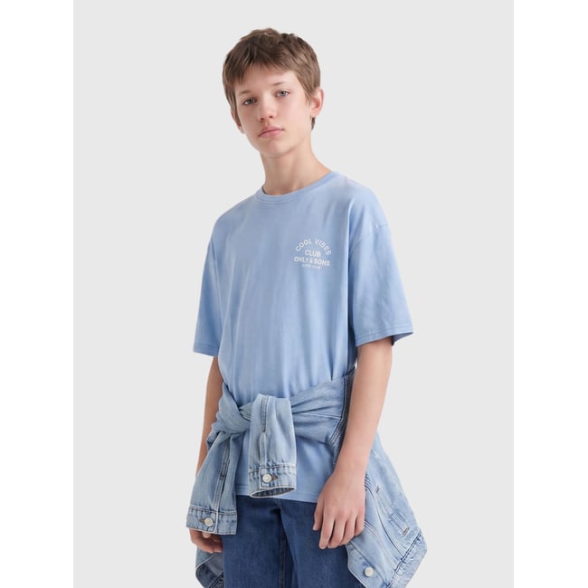 T-Shirt bleue - endless sky <span itemprop=