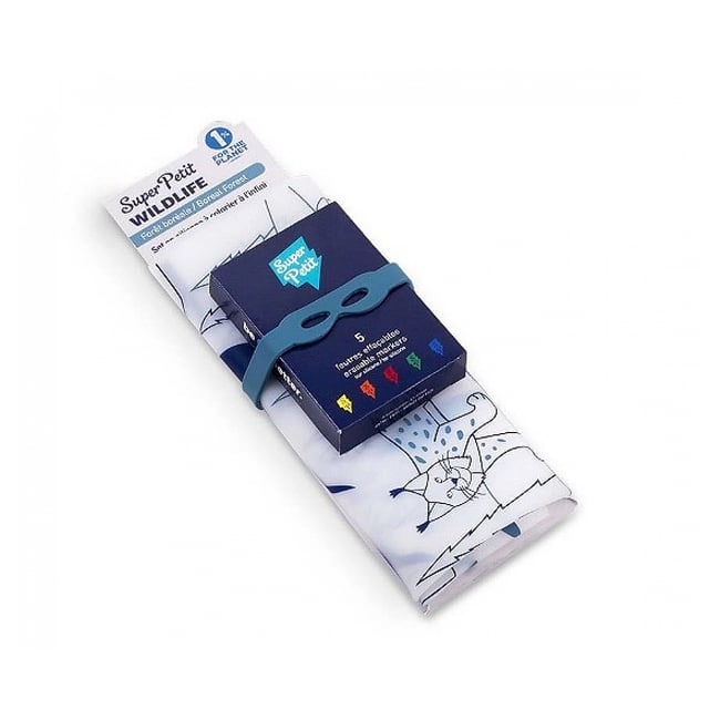 Kit Set silicone et 5 feutres WILDLIFE Boreal - SUPER PETIT