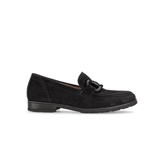 Ballerines en cuir lisse à talon décroché - GABOR