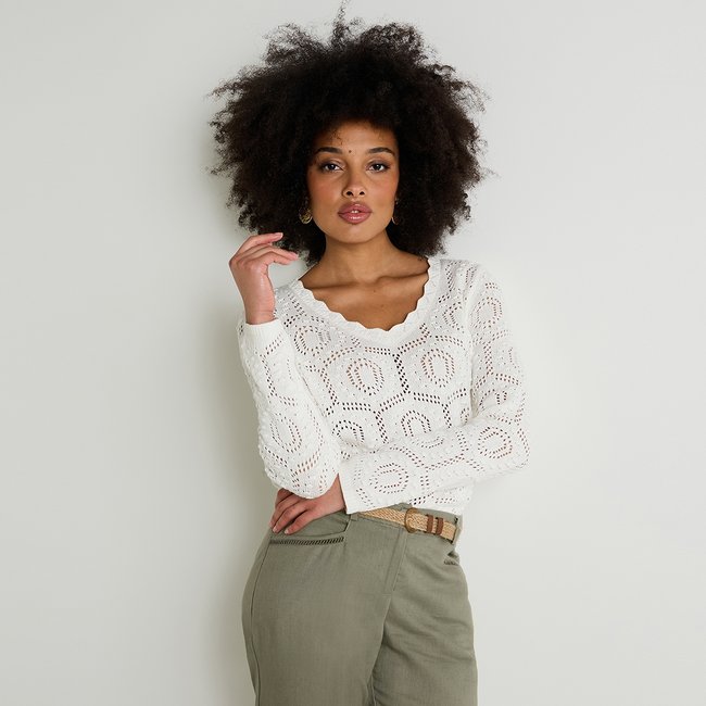 Pull jeux de points - GRAIN DE MALICE