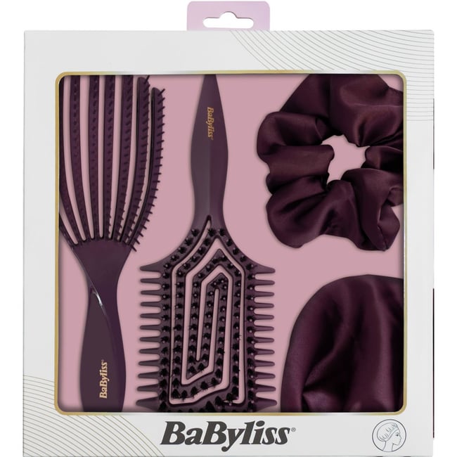 KIT coiffure brosses x2 + chouchous + bonnet - BABYLISS