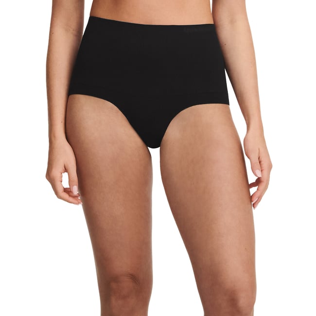 Culotte haute Smooth Comfort  noir <span itemprop=