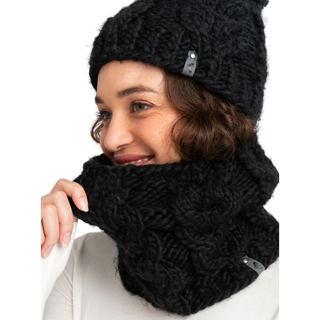 Tour de cou technique en polaire WINTER. noir true black <span itemprop=