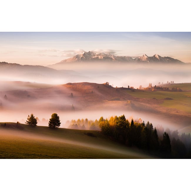 Tableau Automne serein et silence - HEXOA