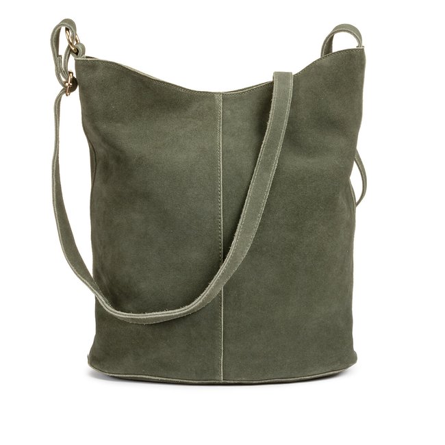 Hobo tas in leer - LA REDOUTE COLLECTIONS