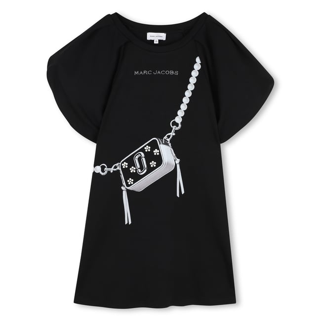 Robe manches courtes black <span itemprop=