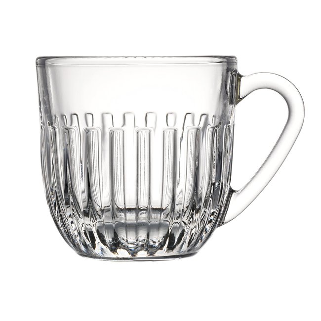 Lot de 6 tasses expresso, OUESSANT Couleur transparent <span itemprop=