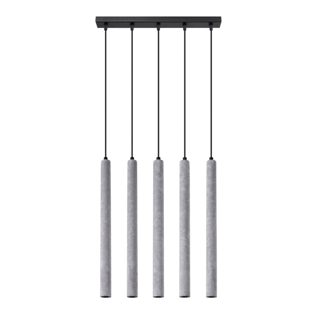 Suspension Béton Gris G9 5 Pastelo Line Couleur gris <span itemprop=