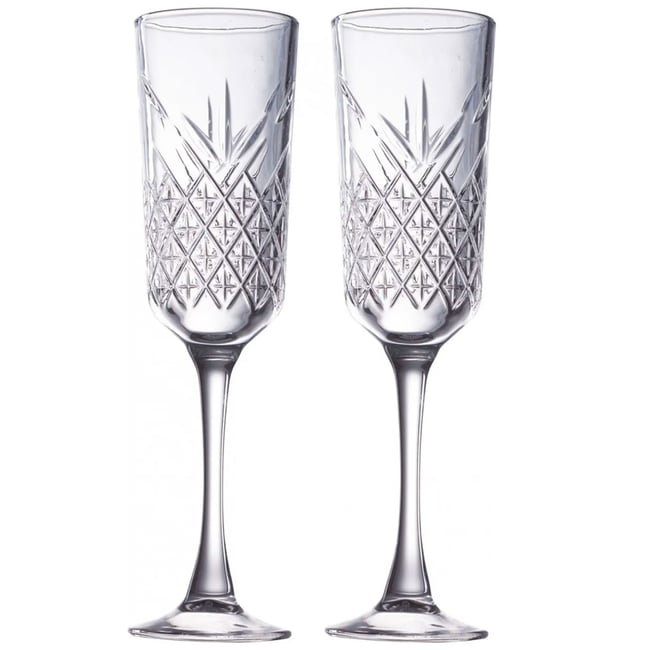 Set de 2 verres à champagne 21.5cl Couleur v021707 <span itemprop=