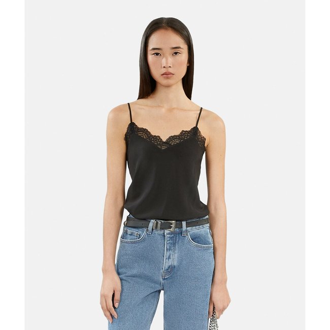 Top con dettaglio pizzo nero THE KOOPLES