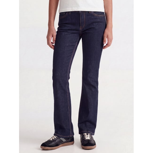 Jeans Bootcut dark blue denim 1 <span itemprop=