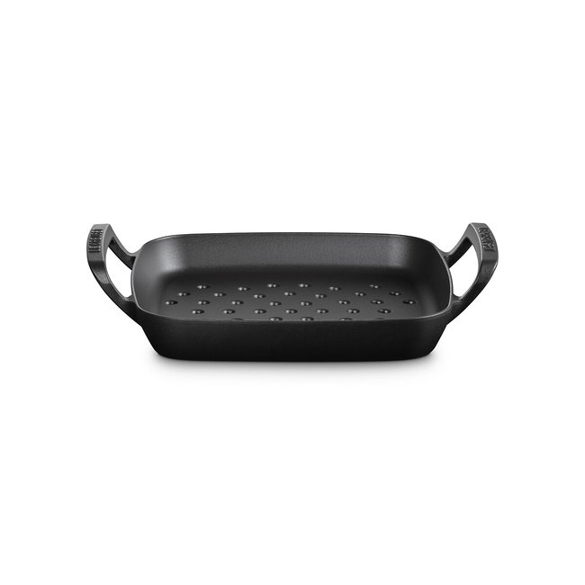 Panier à griller collection Barbecue noir mat <span itemprop=