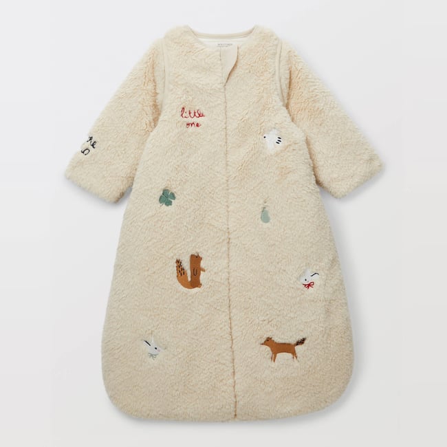 Gigoteuse en sherpa TOG 3,5 en coton BIO calisson <span itemprop=