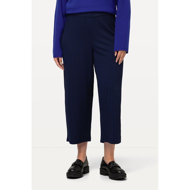 Jupe-culotte Sienna à coupe ajustée titan bleu <span itemprop=