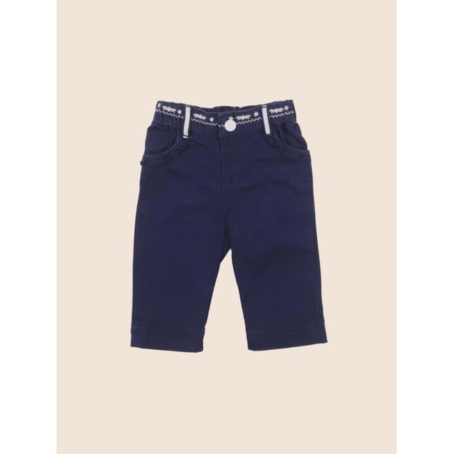 Pantalon - Etat satisfaisant bleu <span itemprop=