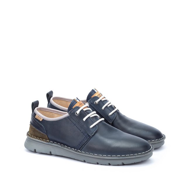 Rivas Leather Shoes, blue, PIKOLINOS