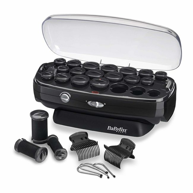 Bigoudis chauffants Thermo-Ceramic Rollers noir <span itemprop=