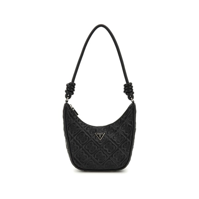 Mini Sac D'épaule Adelasia Logo 4G noir <span itemprop=