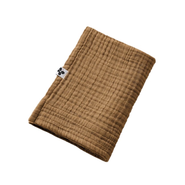 Serviette de toilette en gaze de coton Gaia - EDEN