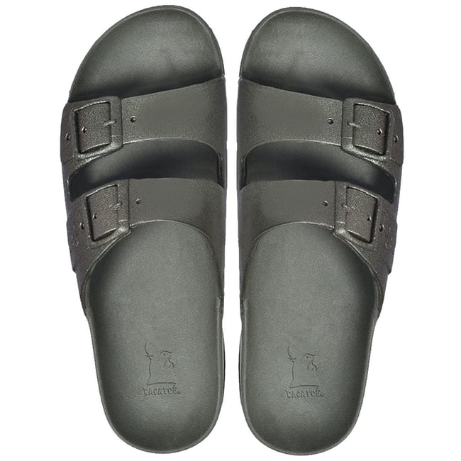 Sandales plates Enfant BALEIA kaki foncé <span itemprop=