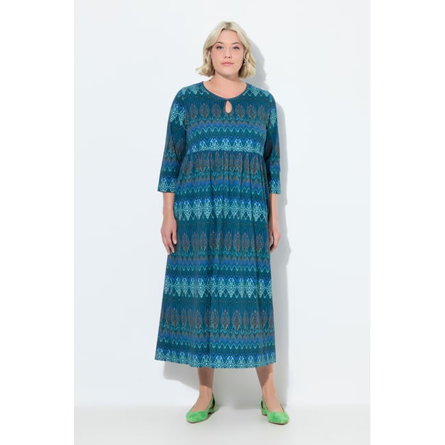 Robe en jersey marine <span itemprop=